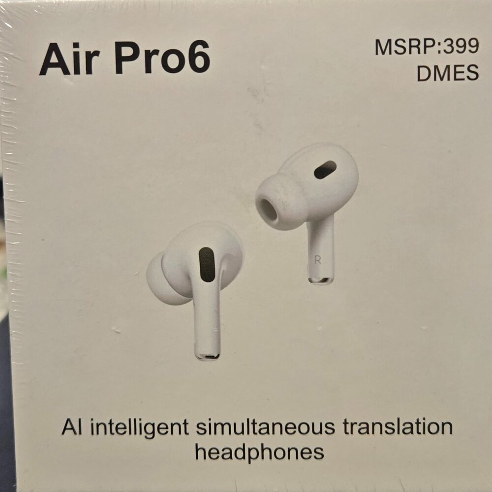 AIR PRO 6 AI INTELLEGENT SIMULTANEOUS TRANSLATION HEADPHONES